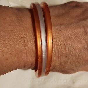 Lucite Moonlight Stringer bangles‎